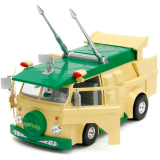 Коллекционная модель с фигуркой Jada Toys TMNT HWR Party Wagon (34529)