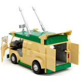 Коллекционная модель с фигуркой Jada Toys TMNT HWR Party Wagon (34529)