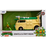 Коллекционная модель с фигуркой Jada Toys TMNT HWR Party Wagon (34529)