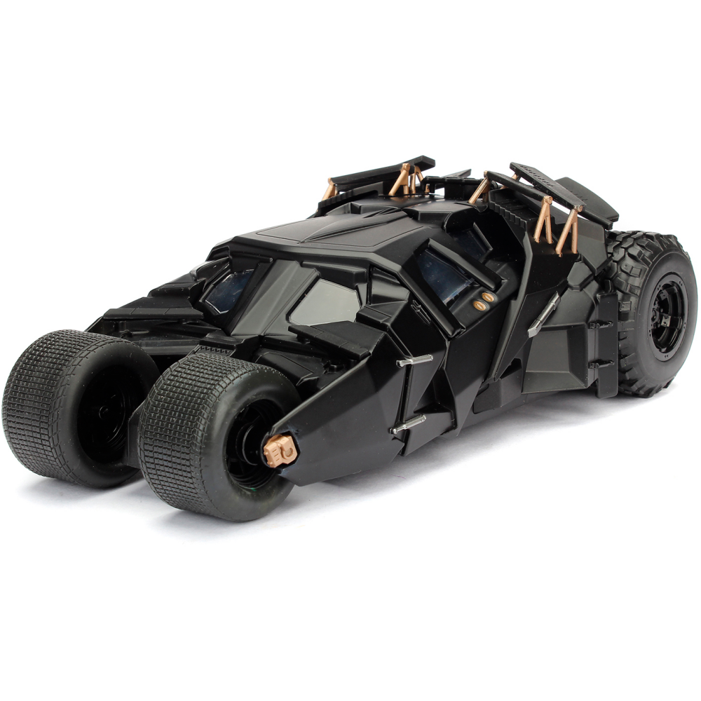 Коллекционная модель с фигуркой Jada Toys Metals Die-Cast The Dark Knight Batmobile & Batman - 98261 - фото 3