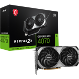 Видеокарта NVIDIA GeForce RTX 4070 MSI 12Gb (RTX 4070 VENTUS 2X E 12G OC)