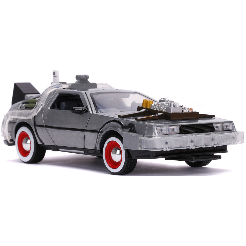 Коллекционная модель Jada Toys Metals Die-Cast Back to the Future 3 Time Machine - 32166 - фото 3