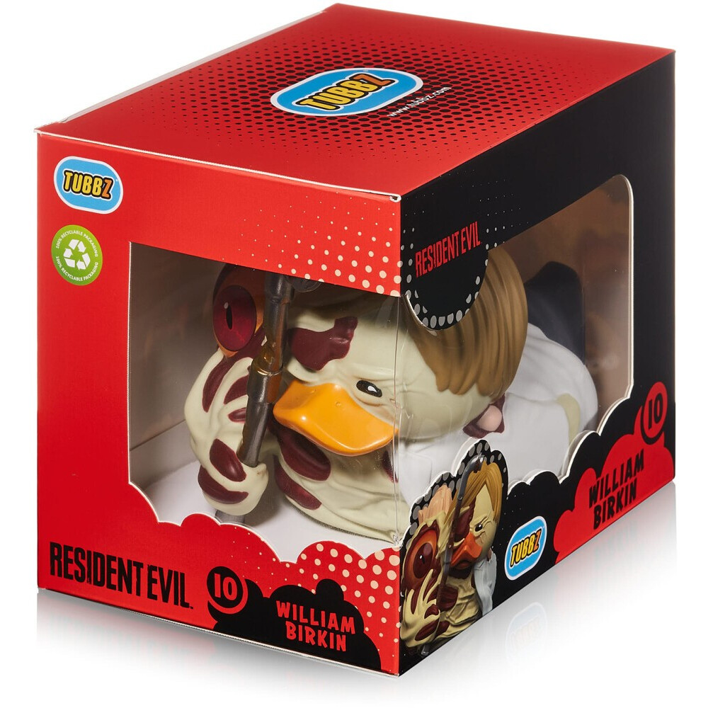 Фигурка-утка Numskull TUBBZ Resident Evil William Birkin (Boxed Edition) - NS4486 - фото 4