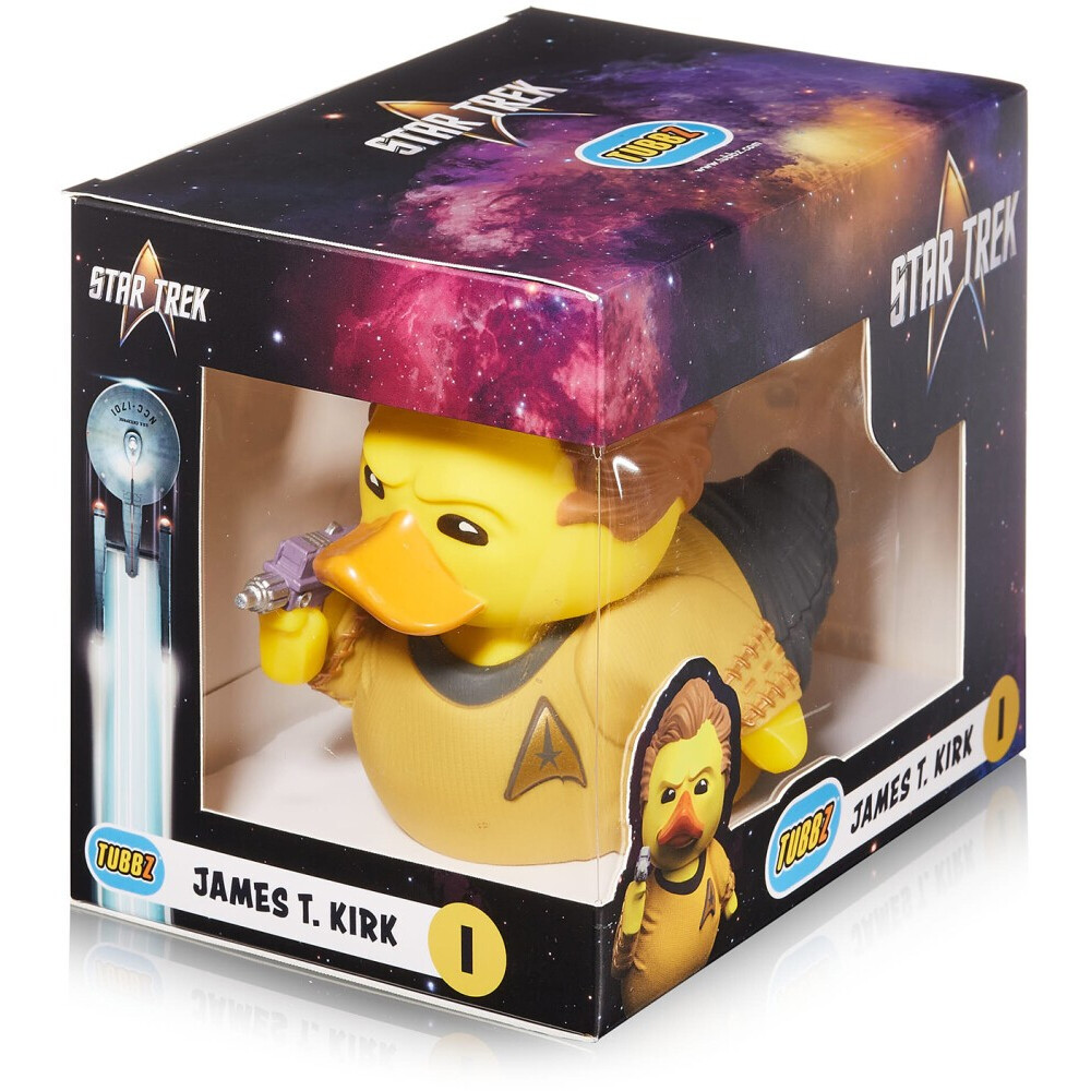 Фигурка-утка Numskull TUBBZ Star Trek James T. Kirk (Boxed Edition) - NS4467 - фото 4