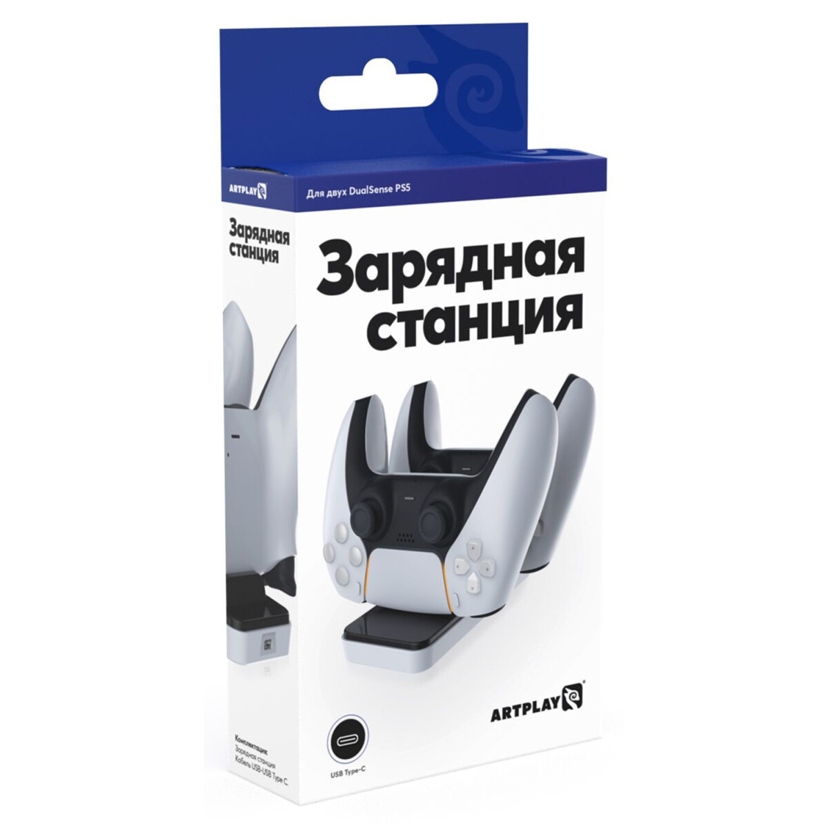 Зарядная станция Artplays для PS5 DualSense - 6958201611324 - фото 2