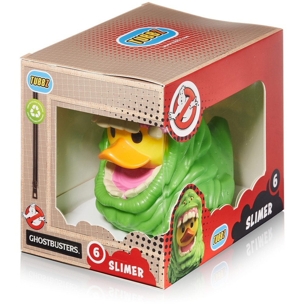 Фигурка-утка Numskull TUBBZ Ghostbusters Slimer (Boxed Edition) - NS4629 - фото 4