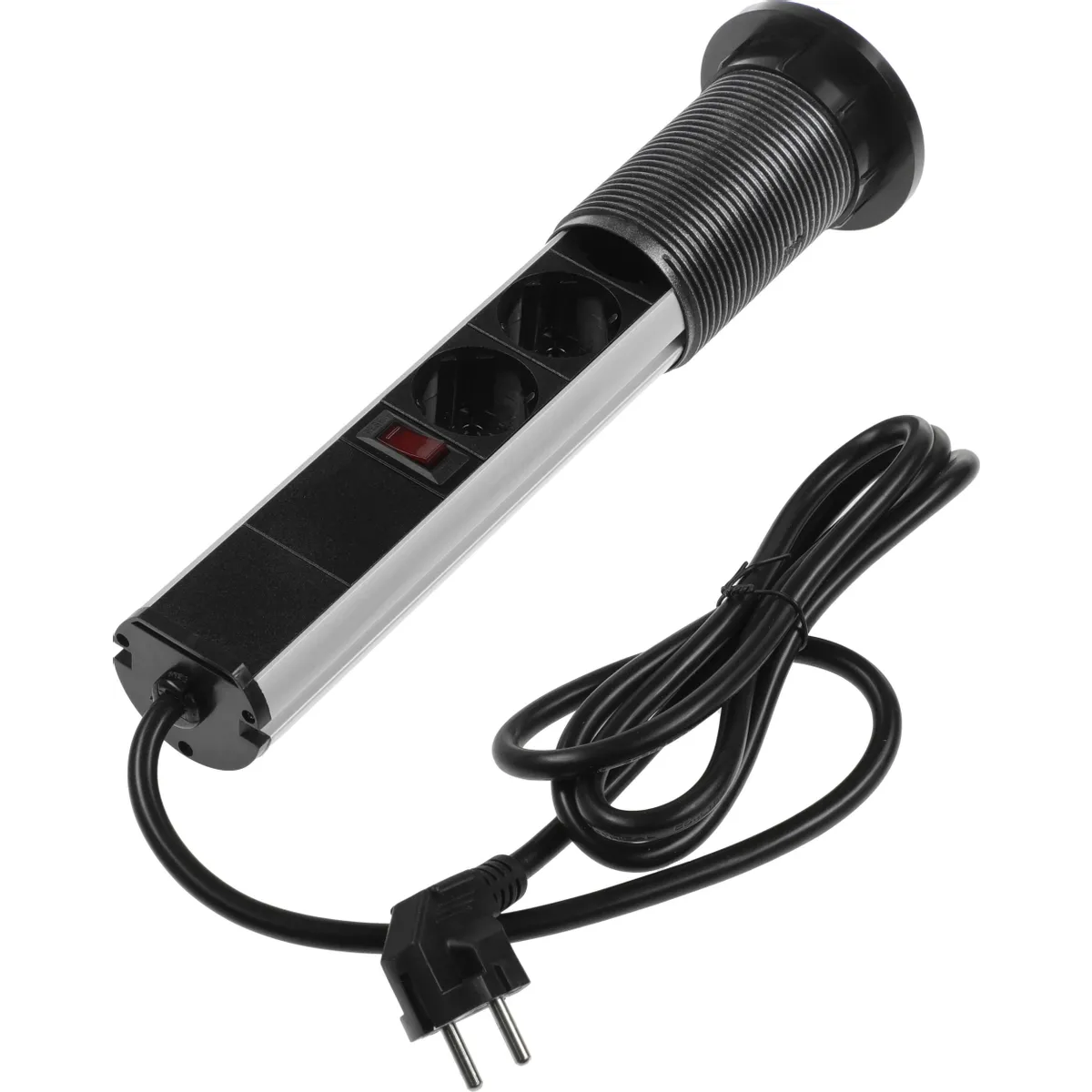 Сетевой удлинитель PREMIER Vertical 3R USB Grey, 1.8м - PX/BL-VRT-3R-2USB-GRE - фото 2