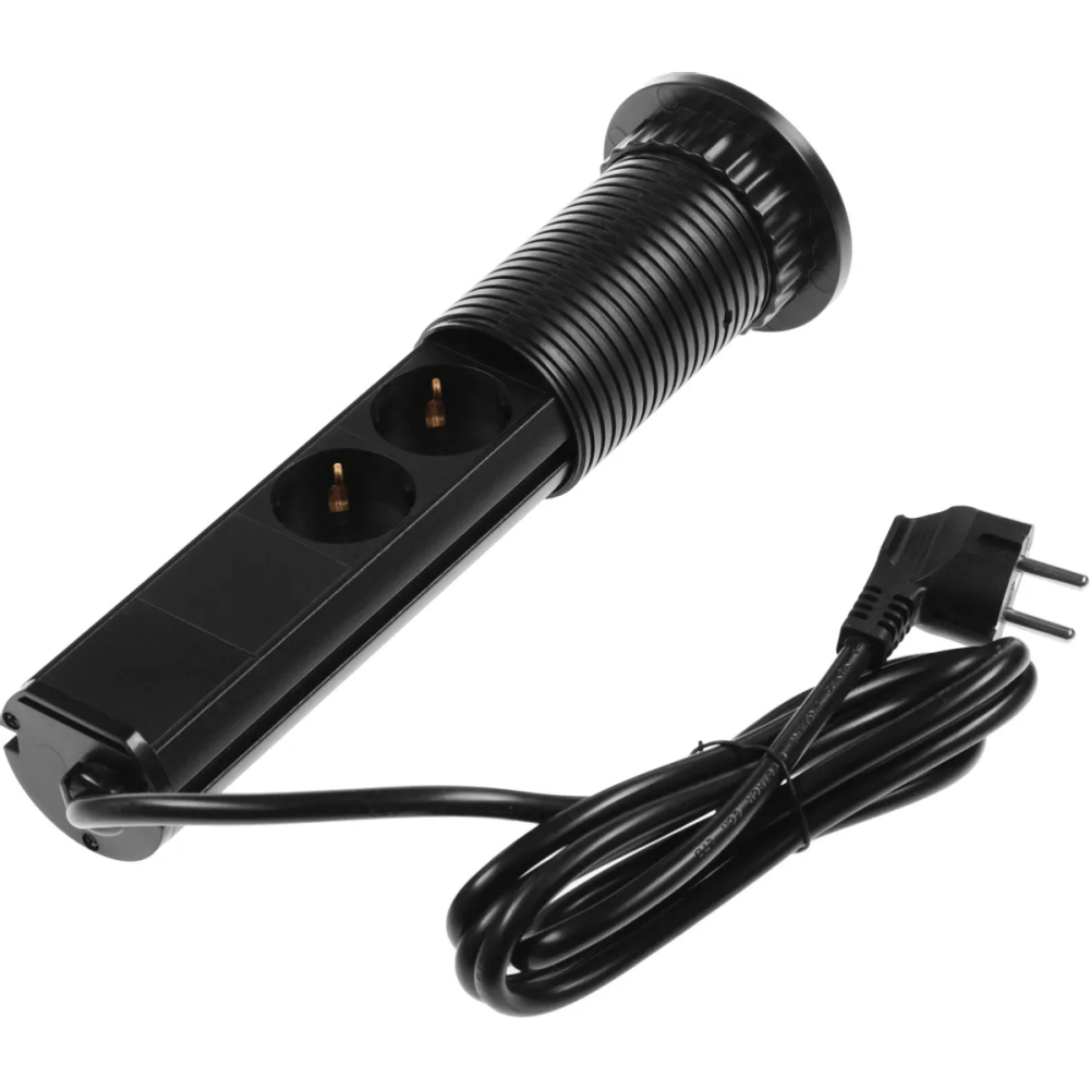 Сетевой удлинитель PREMIER Vertical 3R USB Black, 1.8м