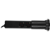 Сетевой удлинитель PREMIER Vertical 3R USB Black, 1.8м (PX/BL-VRT-3R-2USB-BLK)