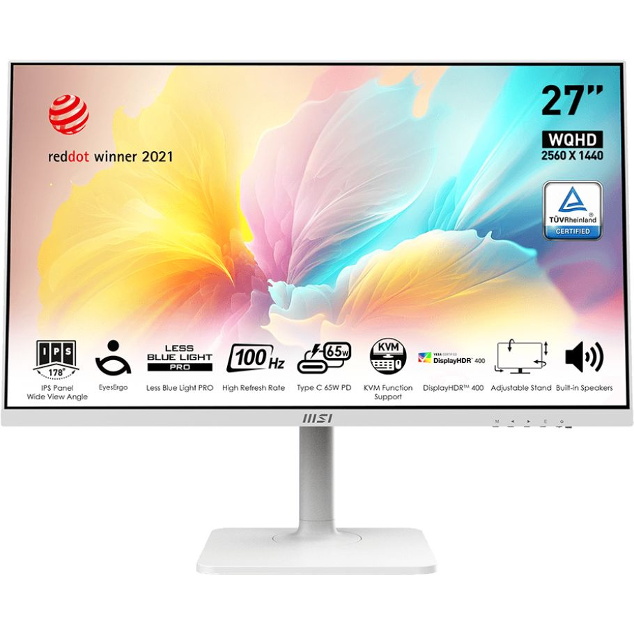 Монитор MSI 27" Modern MD272QXPW - 9S6-3PB19H-225/299