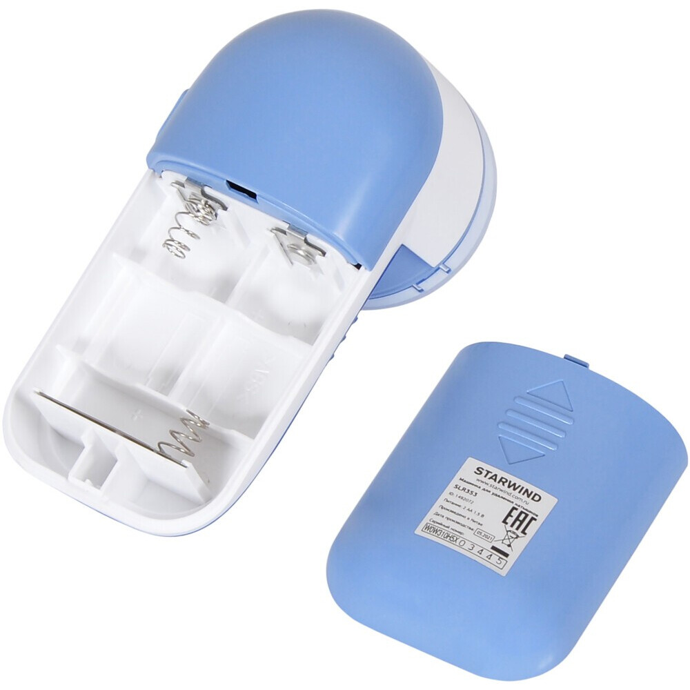 Машинка для удаления катышков Starwind SLR353 Blue - фото 6