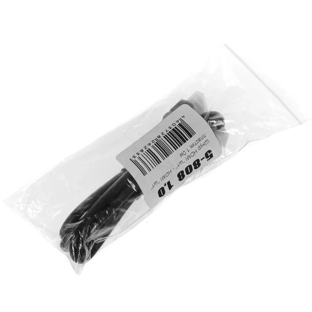Кабель HDMI - HDMI, 1м, PREMIER 5-808 1.0 - фото 3