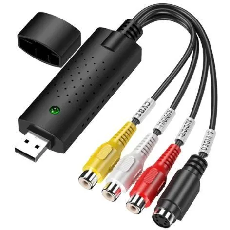 Переходник USB A (M) - 3x RCA (F)/S-Video (F), PREMIER 5-990