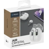 Гарнитура Deppa Air Crystal White (44162)