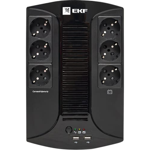 ИБП EKF E-Power Home 800 ВА - SSW-800 - фото 3