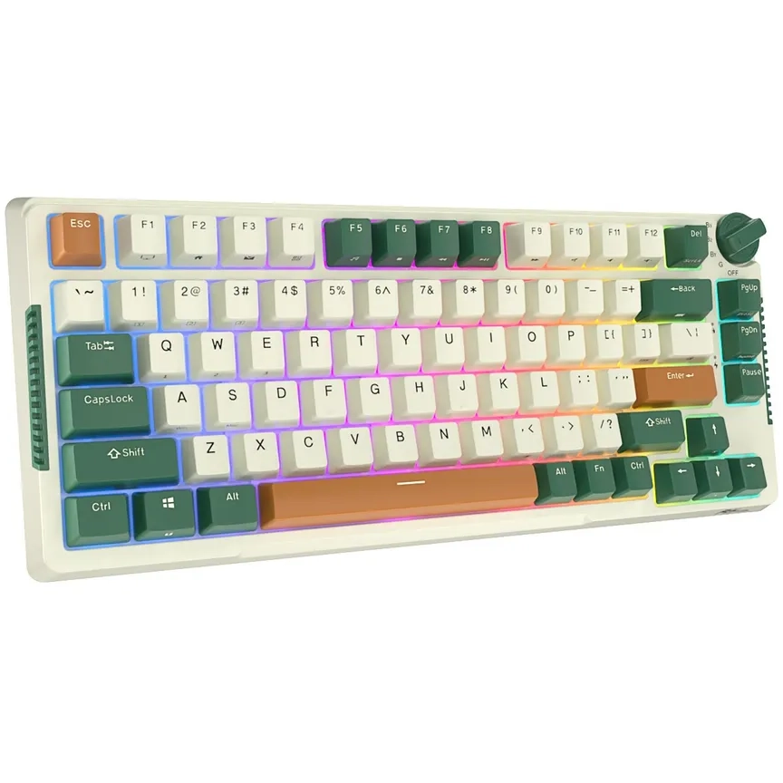 Клавиатура Royal Kludge RKH81 Timing Machine (Sky Cyan Switch) - 6935280824128 - фото 3