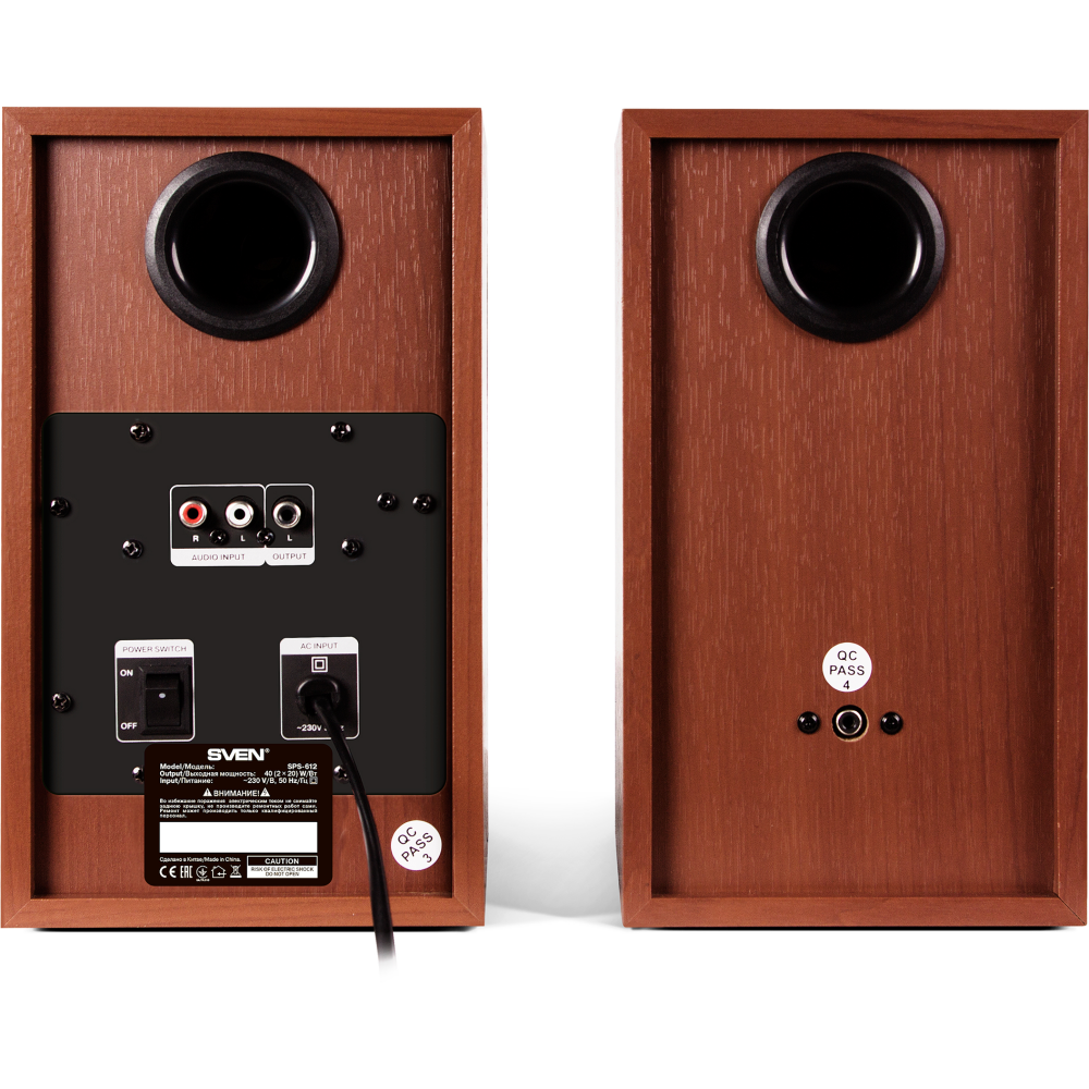 Колонки Sven SPS-612 Brown - SV-014117 - фото 5