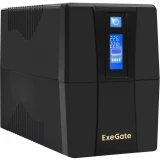 ИБП ExeGate Power Smart ULB-600.LCD.AVR.2SH.RJ.USB (EP212515RUS)