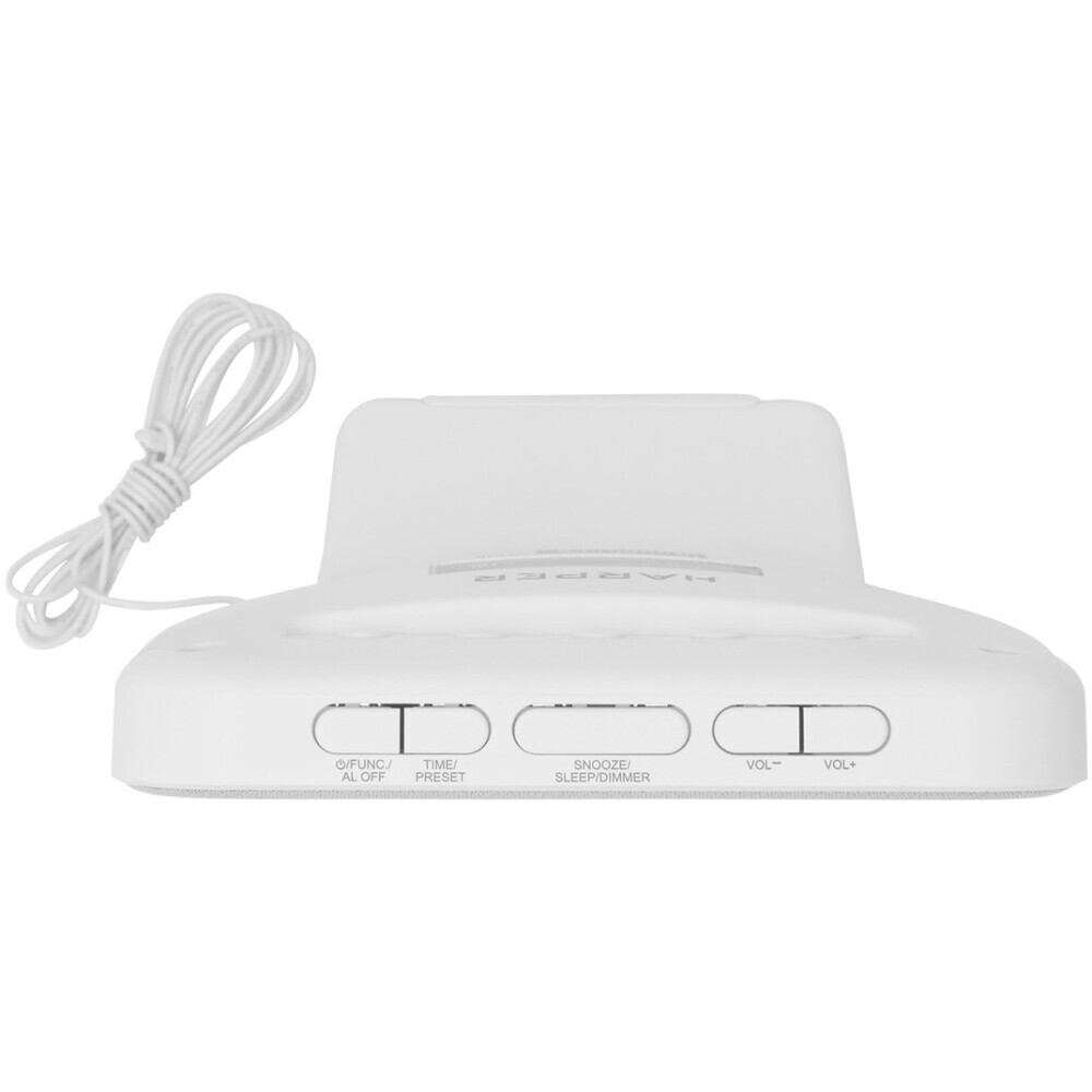 Радиобудильник Harper HCLK-2060 Grey - фото 4