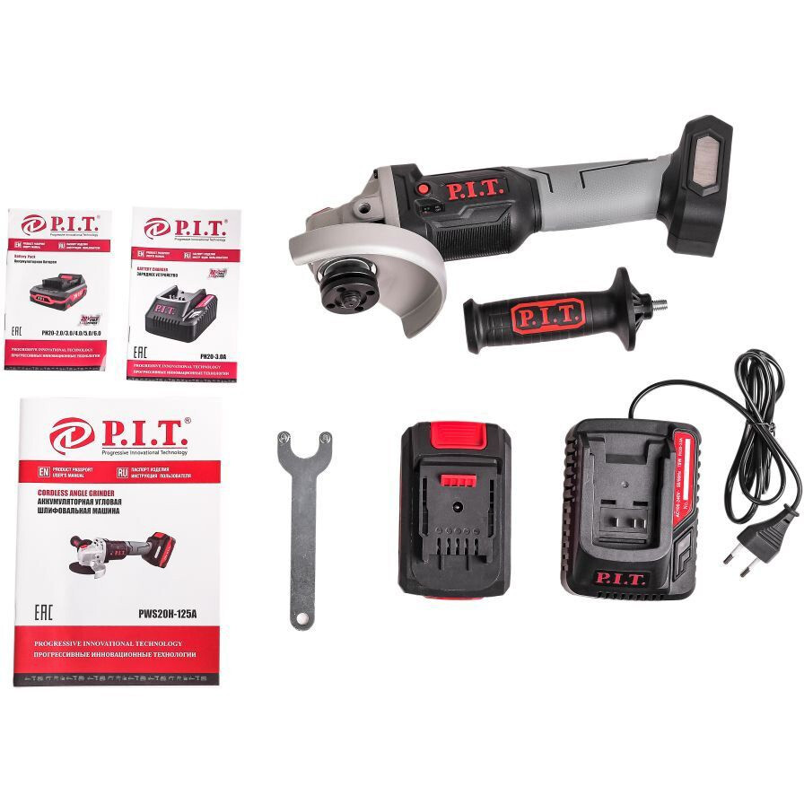 Шлифовальная машина P.I.T. PWS20H-125A/1 - фото 5