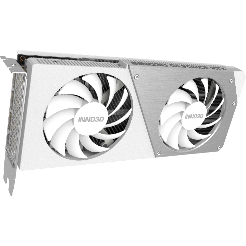 Видеокарта NVIDIA GeForce RTX 4070 INNO3D Twin X2 OC White Stealth 12Gb (N40702-126XX-183052V)