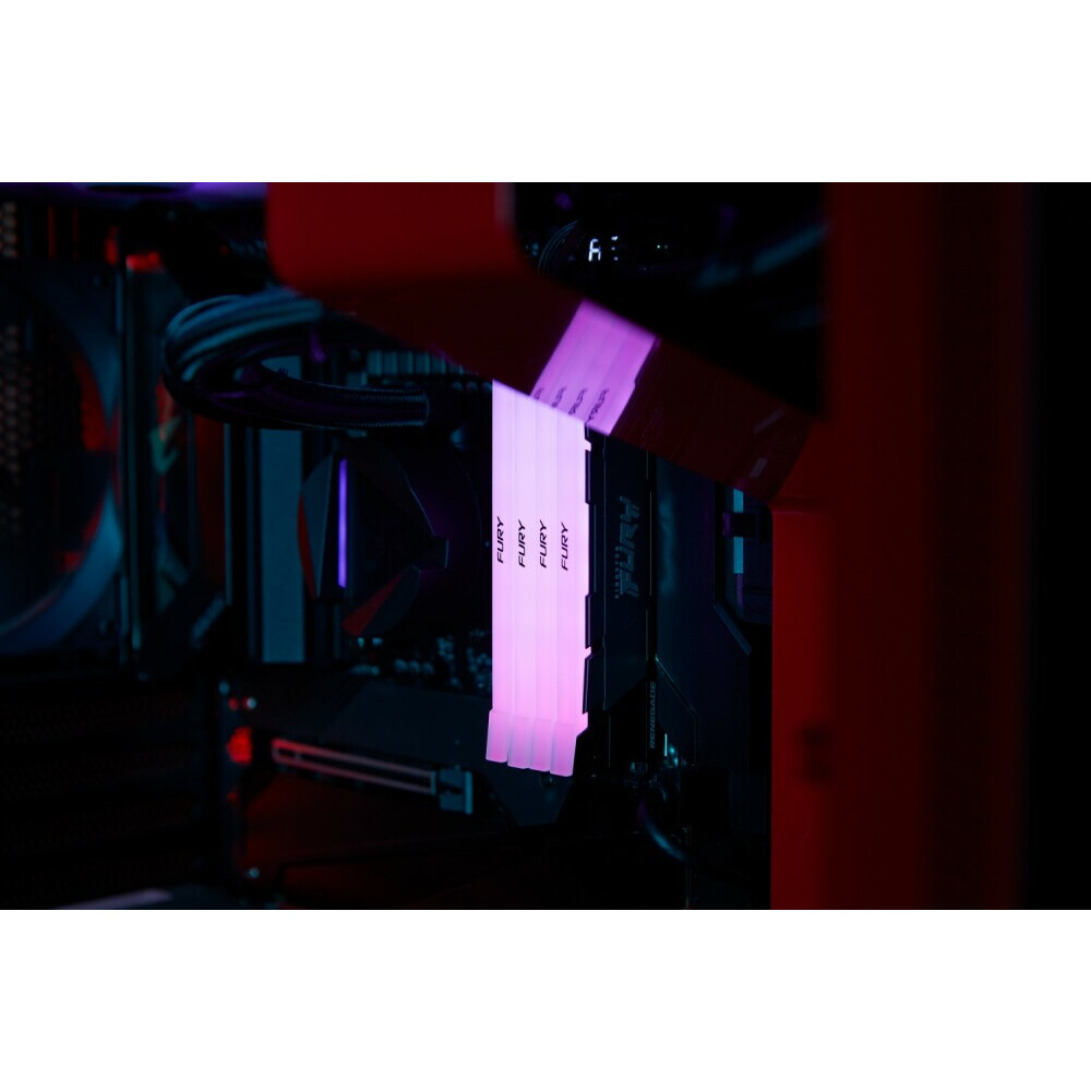 Оперативная память 32Gb DDR4 3200MHz Kingston Fury Renegade RGB (KF432C16RB12AK2/32) (2x16Gb KIT) - фото 7