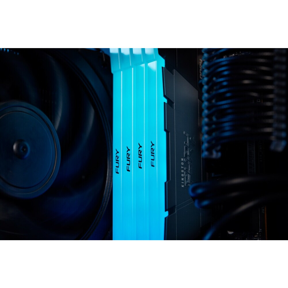 Оперативная память 32Gb DDR4 3200MHz Kingston Fury Renegade RGB (KF432C16RB12AK2/32) (2x16Gb KIT) - фото 10