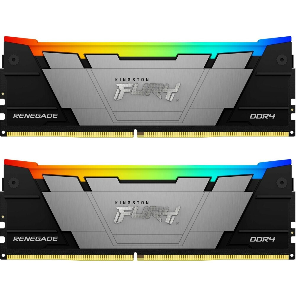 Оперативная память 64Gb DDR4 3200MHz Kingston Fury Renegade RGB (KF432C16RB2AK2/64) (2x32Gb KIT)