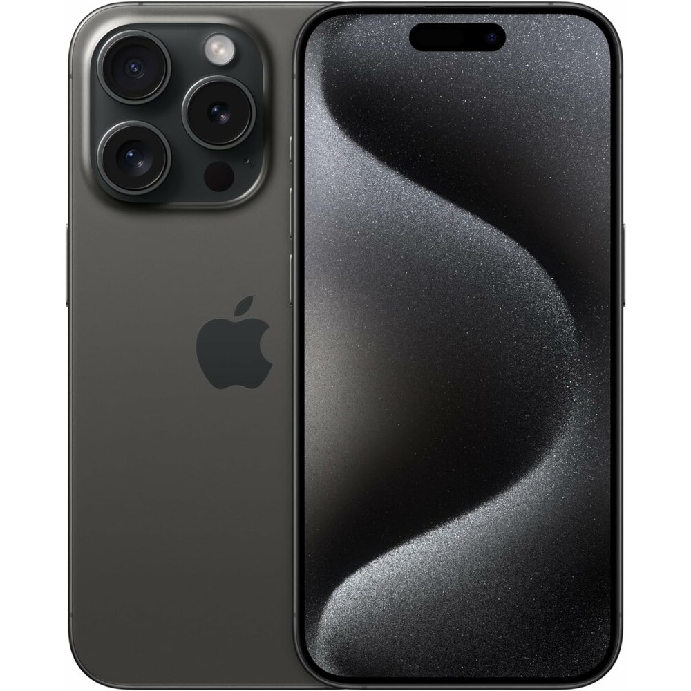 Смартфон Apple iPhone 15 Pro 128Gb Black Titanium (MTQ43CH/A)