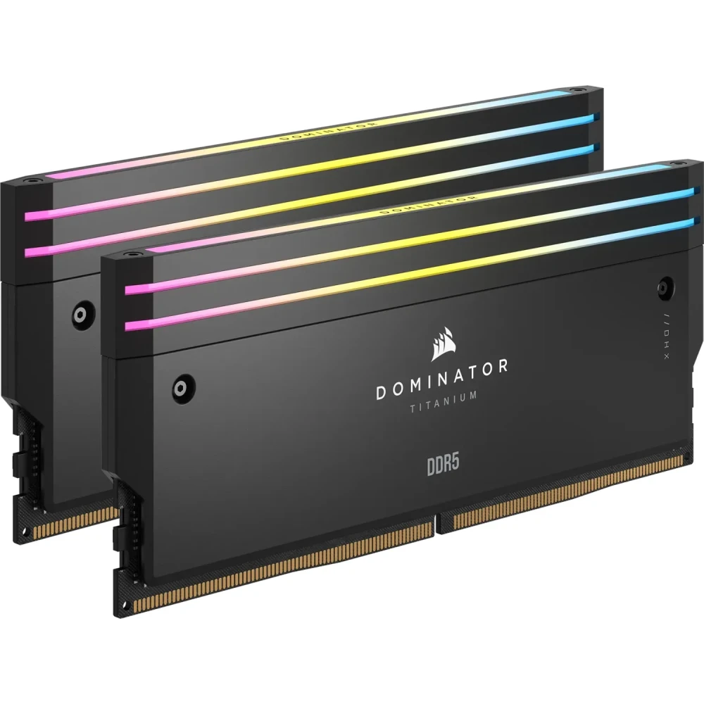 Оперативная память 96Gb DDR5 6600MHz Corsair Dominator Titanium RGB (CMP96GX5M2B6600C32) (2x48Gb KIT) - фото 2