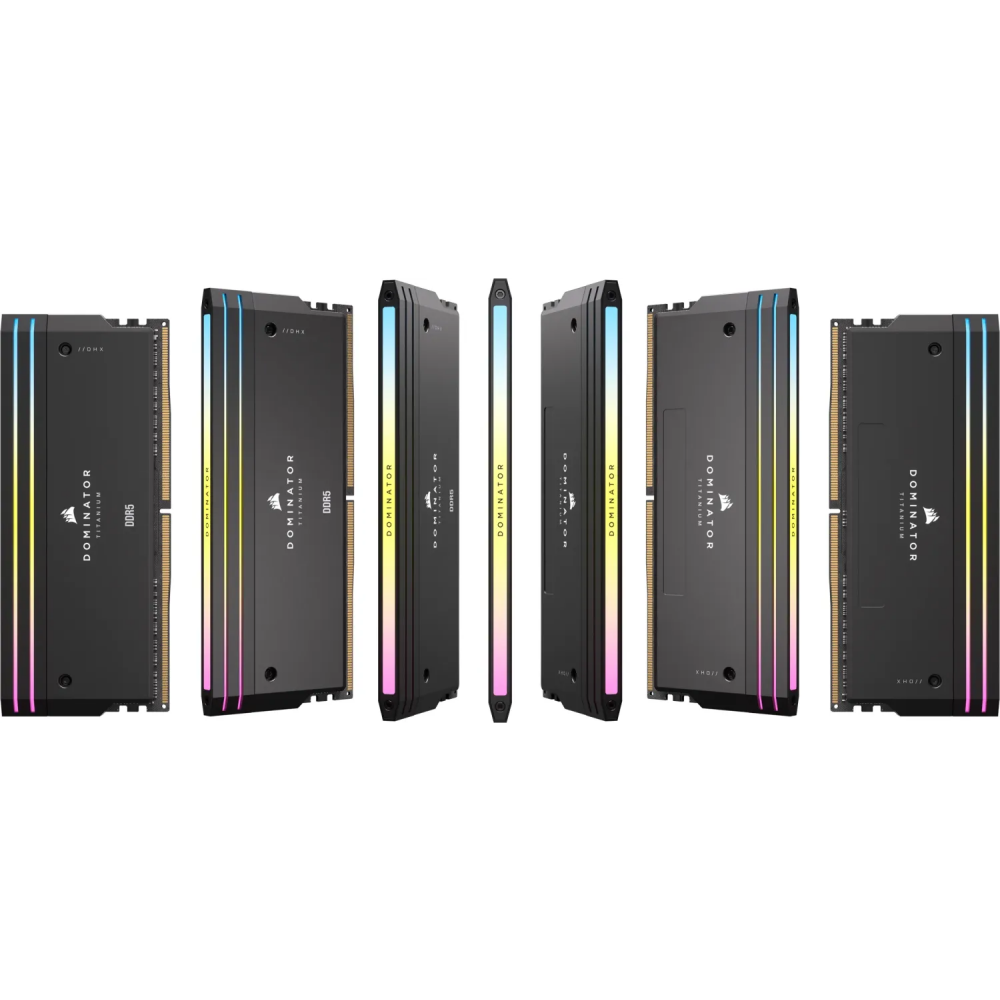 Оперативная память 96Gb DDR5 6600MHz Corsair Dominator Titanium RGB (CMP96GX5M2B6600C32) (2x48Gb KIT) - фото 3
