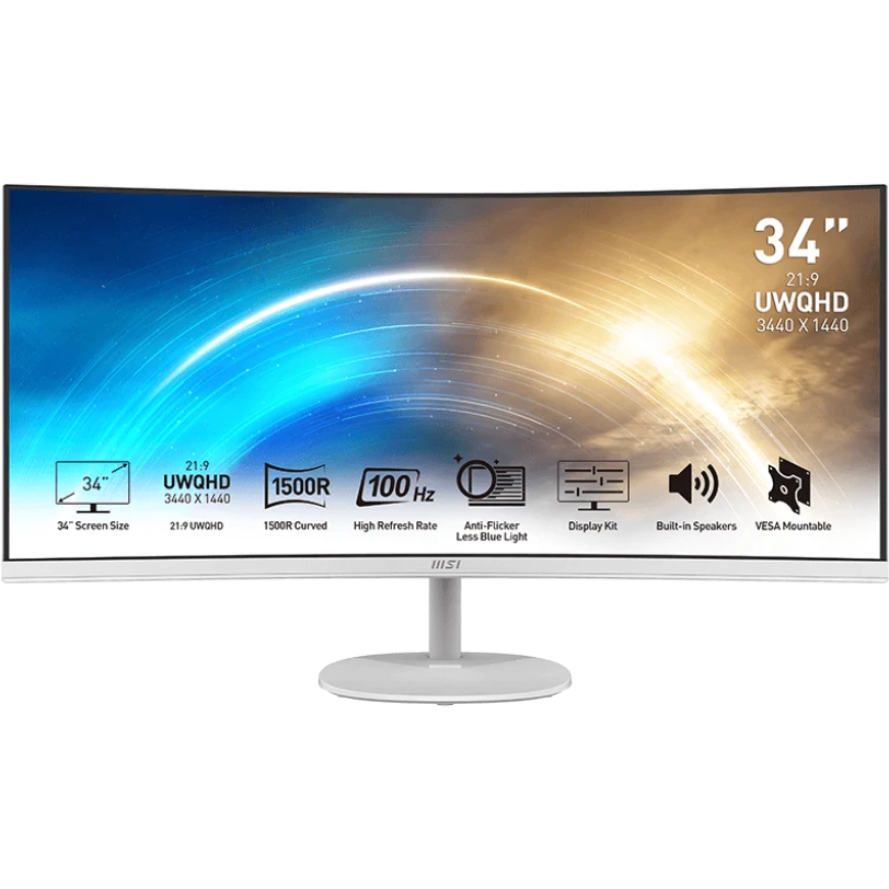 Монитор MSI 34" Pro MP341CQW - 9S6-3PB2CT-025