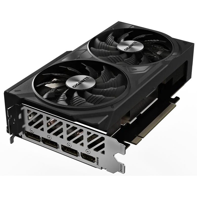 Видеокарта NVIDIA GeForce RTX 4070 Gigabyte 12Gb (GV-N4070WF2OC-12GD) - фото 3
