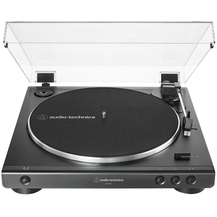 Виниловый проигрыватель Audio-Technica AT-LP60X Black - AT-LP60XBK
