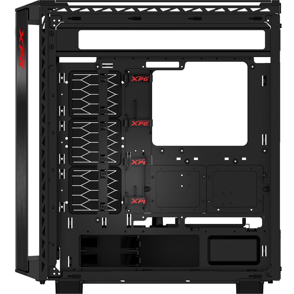 Корпус ADATA XPG BATTLECRUISER II ST Black - BATTLECRUISERIIST-BKCWW - фото 4