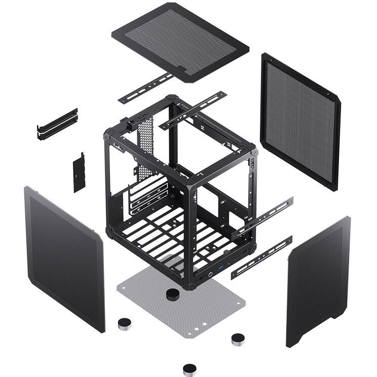Корпус Jonsbo C6 Black - фото 8