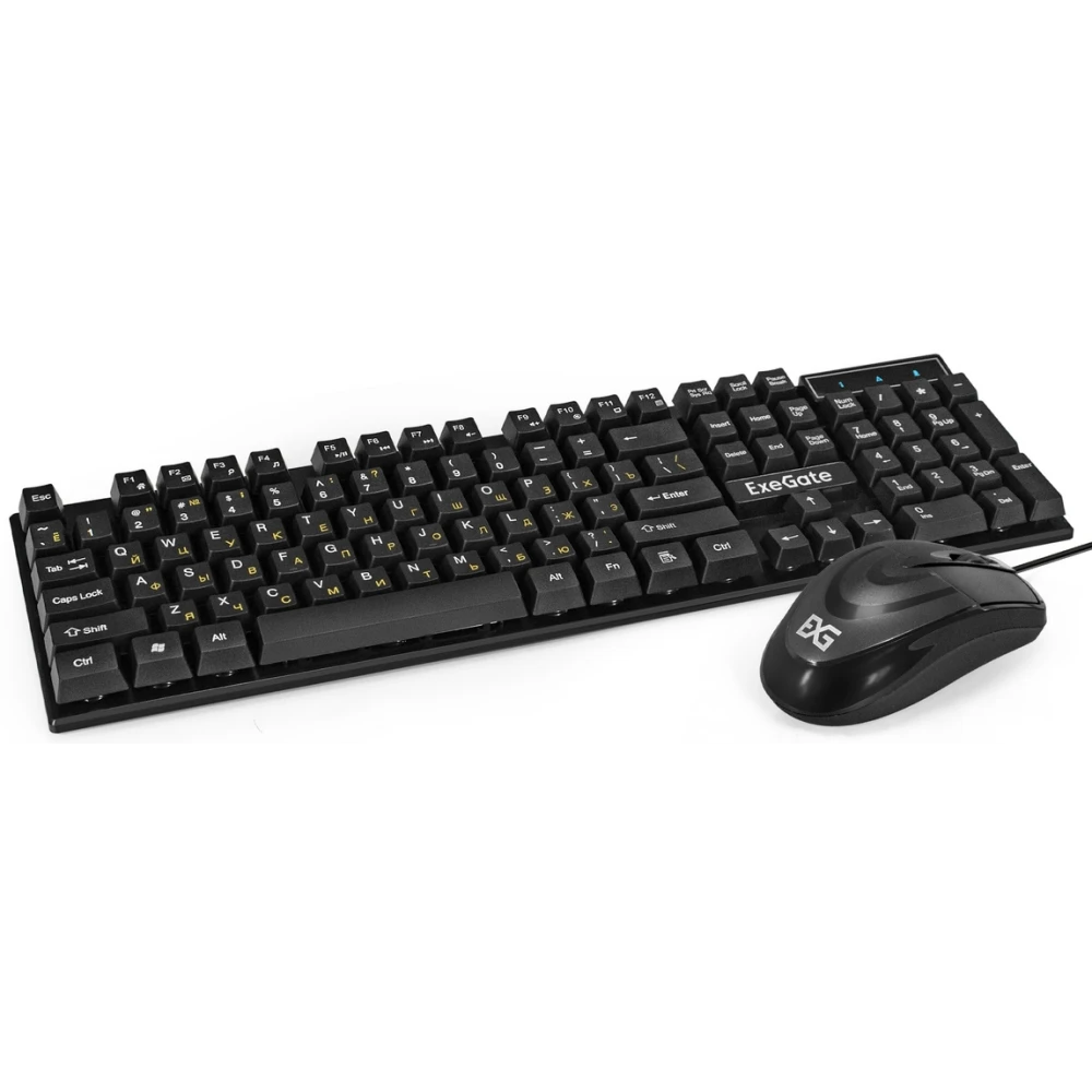 Клавиатура + мышь ExeGate MK110 OEM Black - EX295303RUS