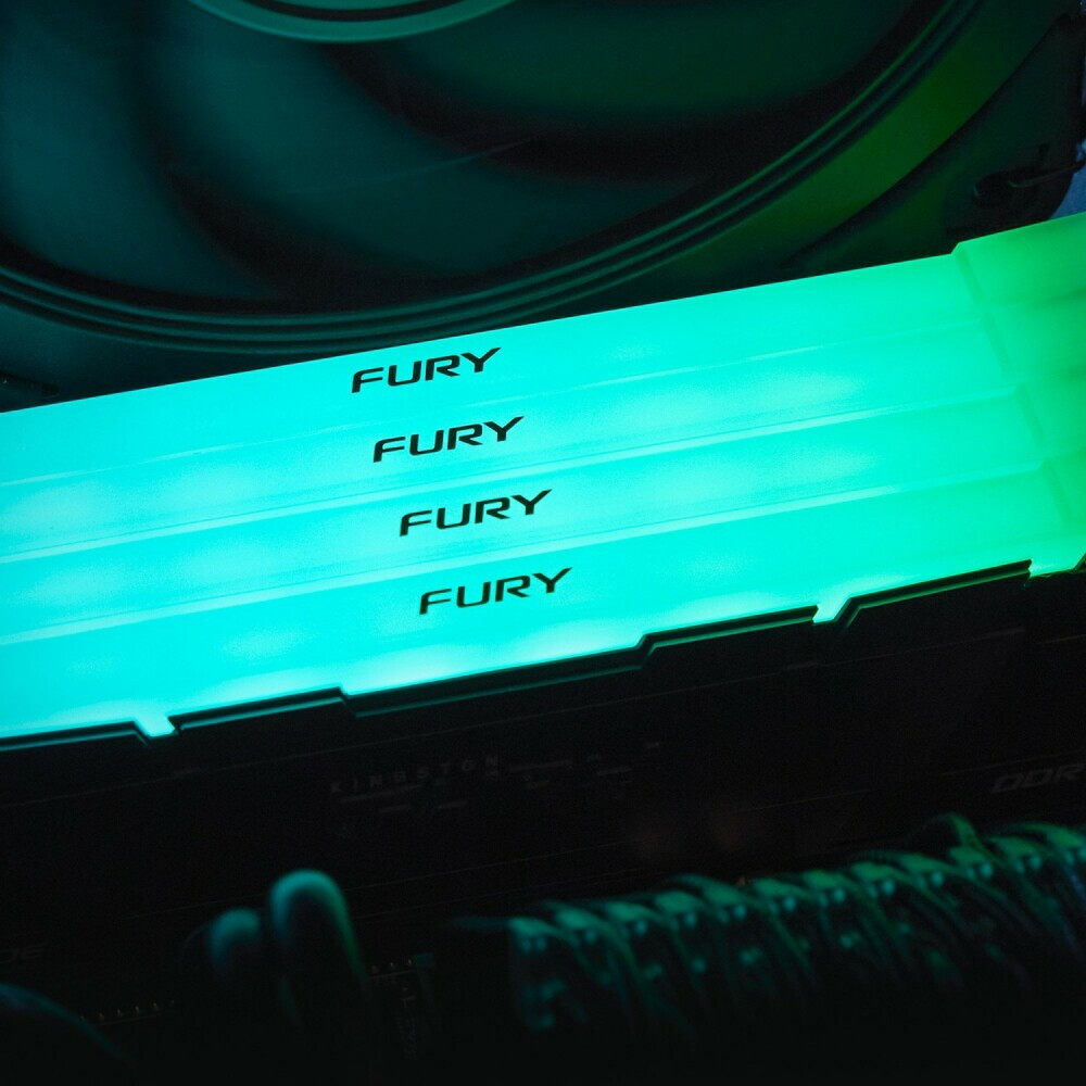 Оперативная память 128Gb DDR4 3600MHz Kingston Fury Renegade RGB (KF436C18RB2AK4/128) (4x32Gb KIT) - фото 10