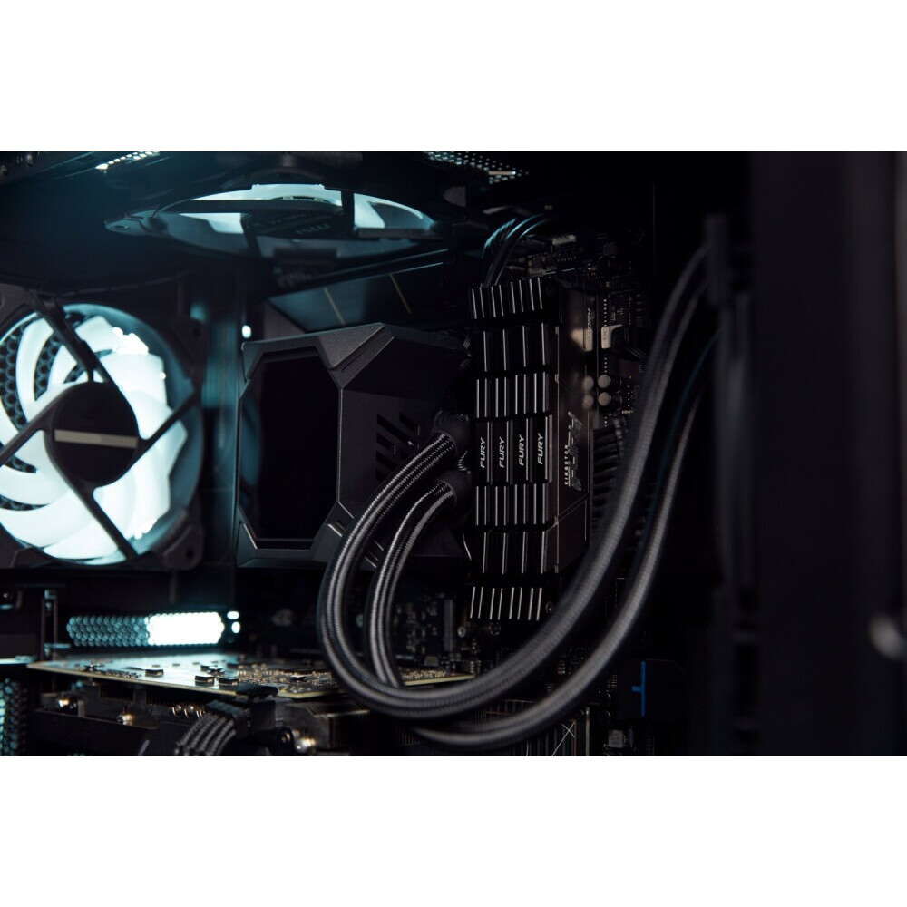 Оперативная память 128Gb DDR4 3200MHz Kingston Fury Renegade (KF432C16RB2K4/128) (4x32Gb KIT) - фото 6