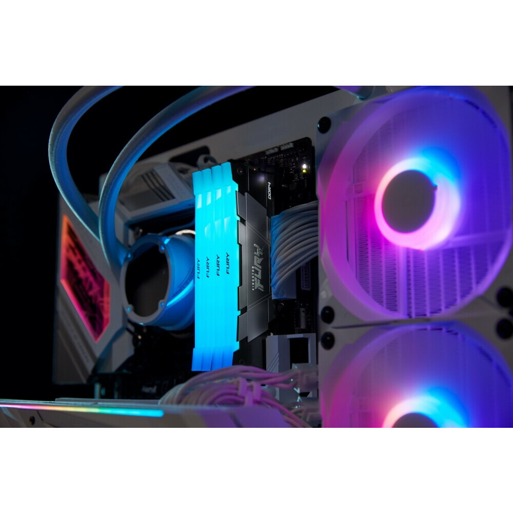 Оперативная память 32Gb DDR4 3600MHz Kingston Fury Renegade RGB (KF436C16RB12AK2/32) (2x16Gb KIT) - фото 12