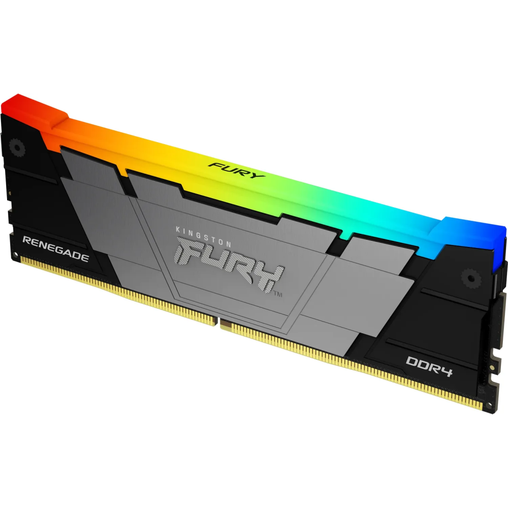 Оперативная память 64Gb DDR4 3600MHz Kingston Fury Renegade RGB (KF436C16RB12AK4/64) (4x16Gb KIT) - фото 3