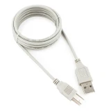 Кабель USB A (M) - USB B (M), 1.8м, Cablexpert CC-USB2-AMBM-6-N