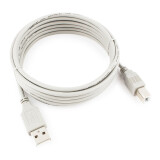 Кабель USB A (M) - USB B (M), 3м, Cablexpert CC-USB2-AMBM-10-N