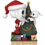 Фигурка Funko POP! Deluxe Disney TNBC 30th Jack Skellington & Zero with Tree (72382)