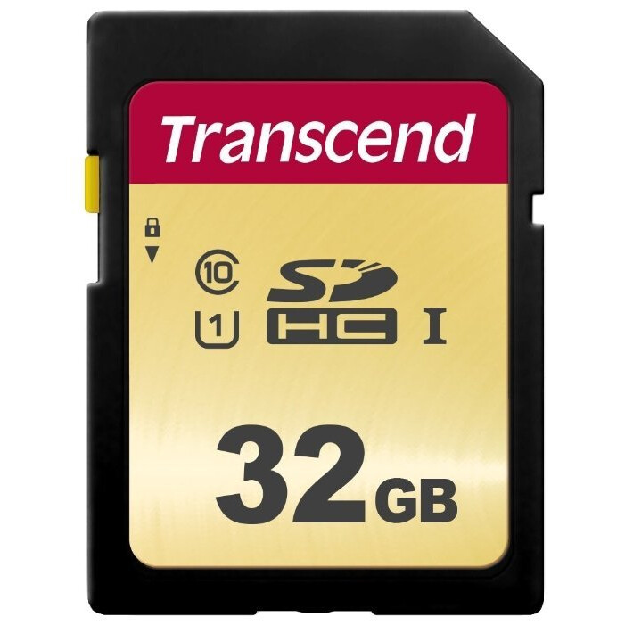Карта памяти 32GB SD Transcend 500S (TS32GSDC500S)