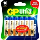 Батарейка GP 15A Ultra Plus Alkaline (AA, 12 шт) (4891199222085)