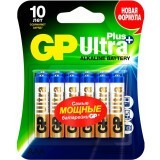 Батарейка GP 24A Ultra Plus Alkaline (AAA, 12 шт) (4891199222207)