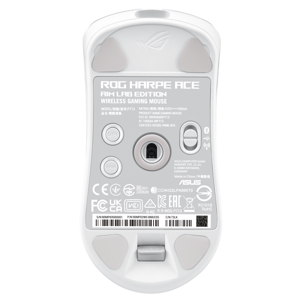 Мышь ASUS P713 ROG HARPE ACE AIM White - 90MP02W0-BMUA10 - фото 4