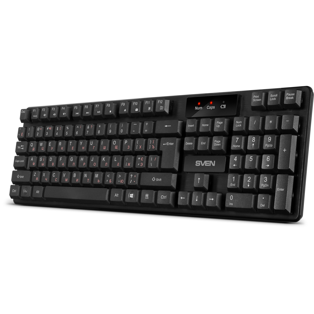 Клавиатура Sven KB-C2300W Black - SV-021474 - фото 2