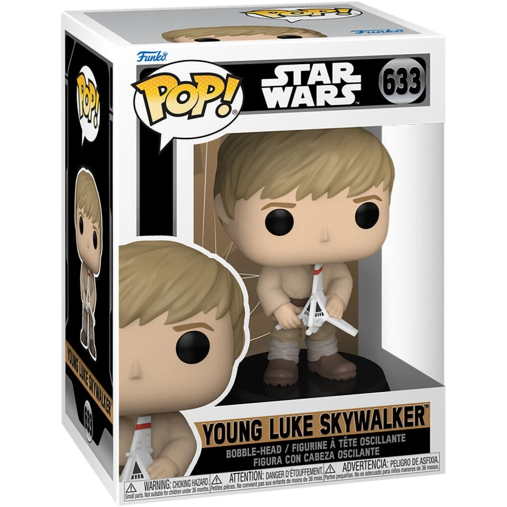 Фигурка Funko POP! Bobble Star Wars Obi-Wan Kenobi S2 Young Luke Skywalker - 67585 - фото 2